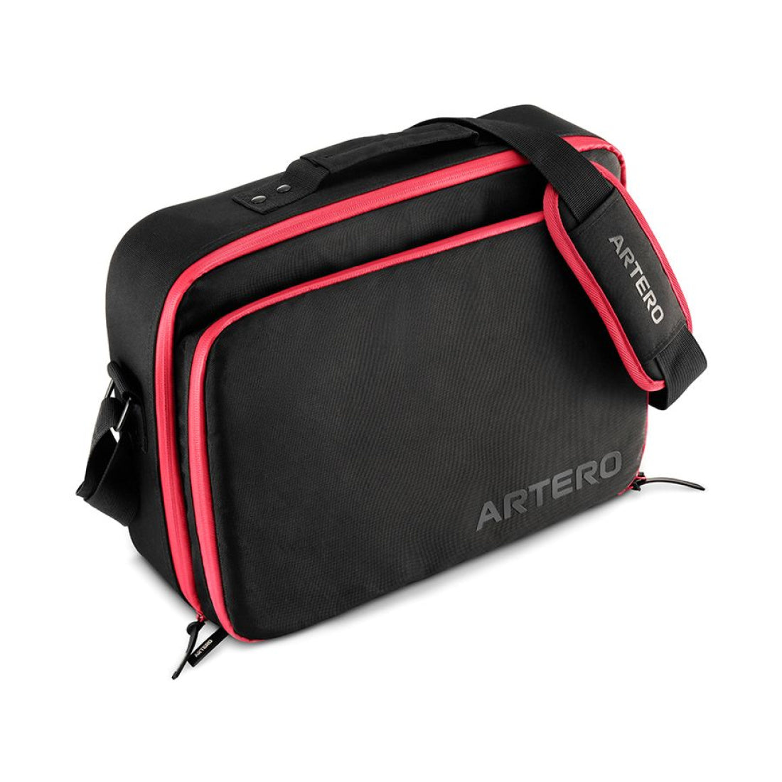 Artero Valise Athéna Rectangulaire Noire et Rouge - Boutique 24h/24