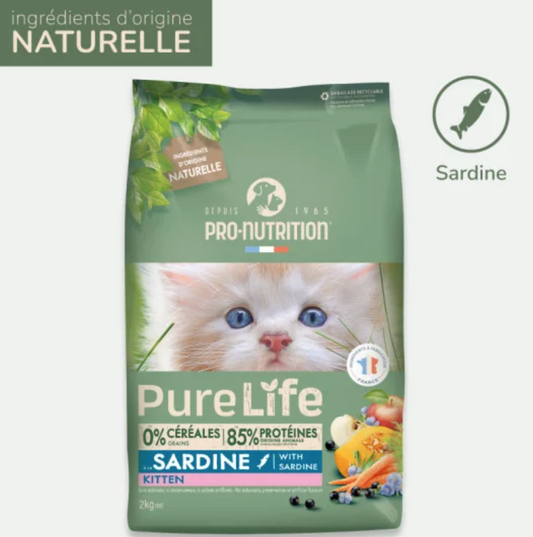 PURE LIFE CHAT KITTEN SARDINE