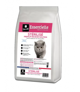 LES RECETTES DE DANIELE Essentielle chat stérilisé saumon