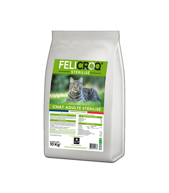 Croquette Felicroq' Chat Stérilisé à la Volaille