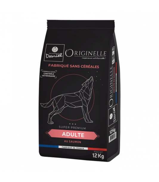 Croquette Originelle Chien Sans Céréales au Saumon