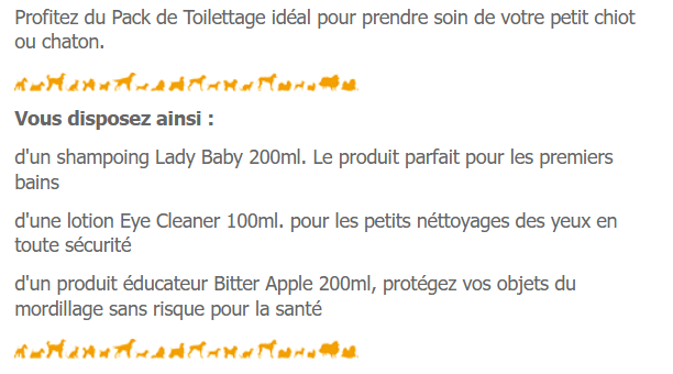 PACK PROMO LADYBEL COFFRET BABY