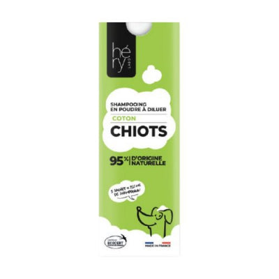 3010058-Shampooing Poudre Chiot Coton à diluer - Héry Poudre